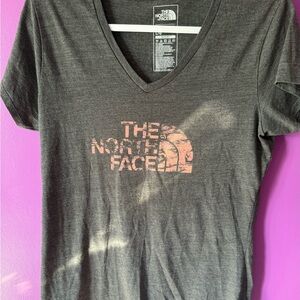 The North Face Gray Short Sleeve Tee